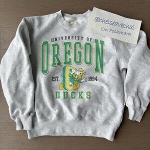 Vintage Oregon Duck Football Sweatshirt Retro 90s University of Oregon Shirt tee